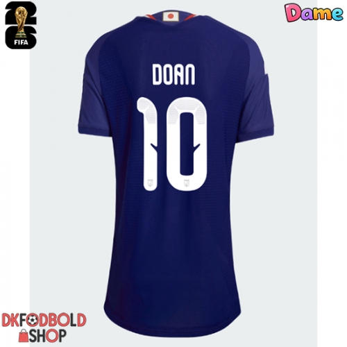 Japan Ritsu Doan #10 Hjemmebanetrøje Dame VM 2026 Kort ærmer